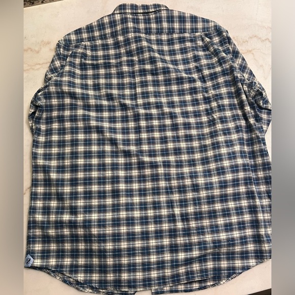 Cremieux Classics Blue Plaid Shirt Button Down Long Sleeve Men’s Size XL - Picture 5 of 6